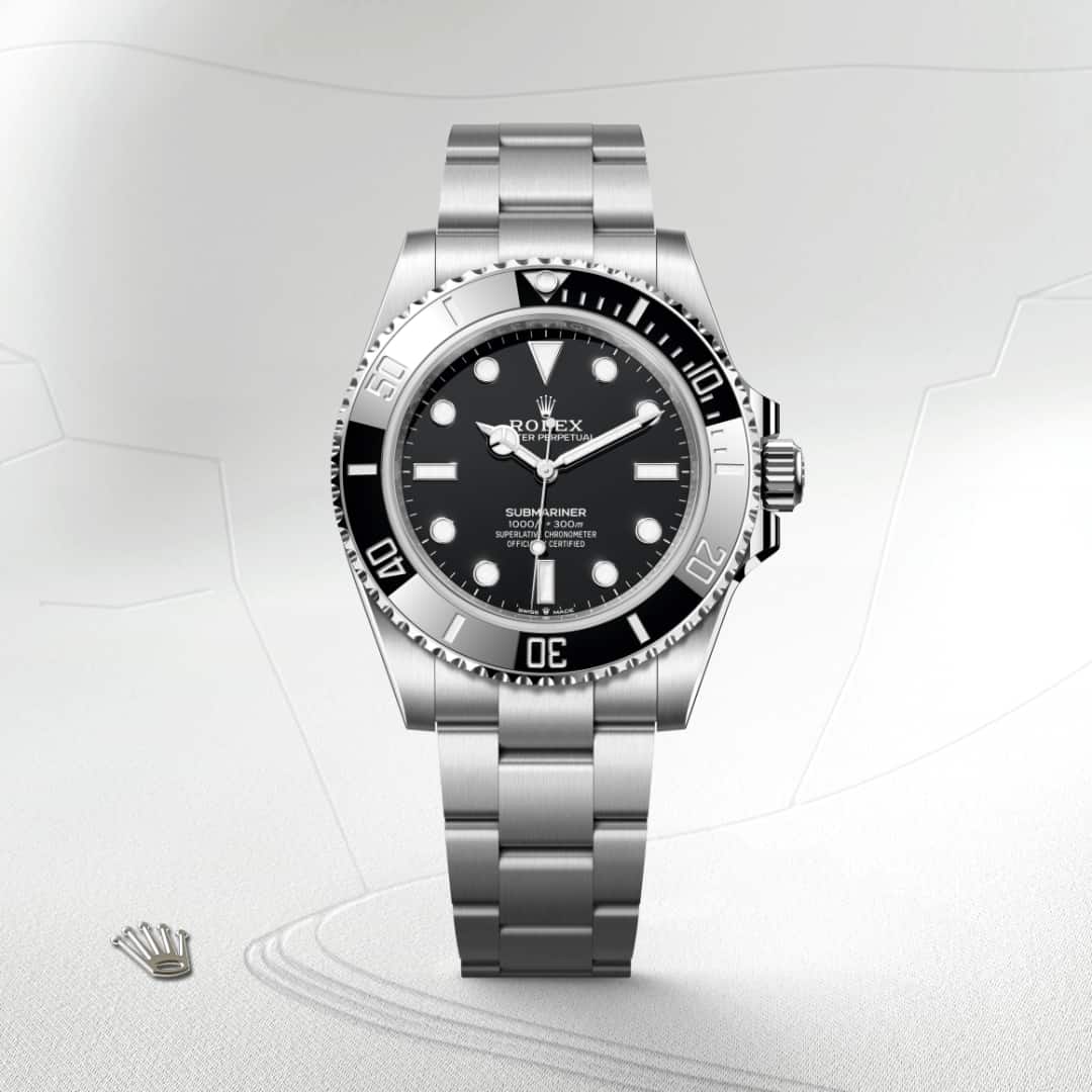 Rolex Submariner in Oystersteel, M124060-0001 - Rolex Boutique Palo Alto