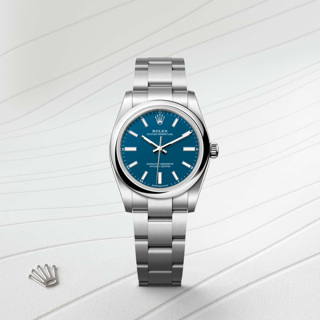 Rolex Oyster Perpetual in Oystersteel, M124200-0011 - Blakemans Jewelry