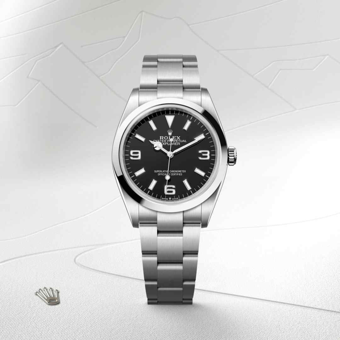 Rolex Explorer in Oystersteel, M124270-0001 - Rolex Boutique Palo Alto