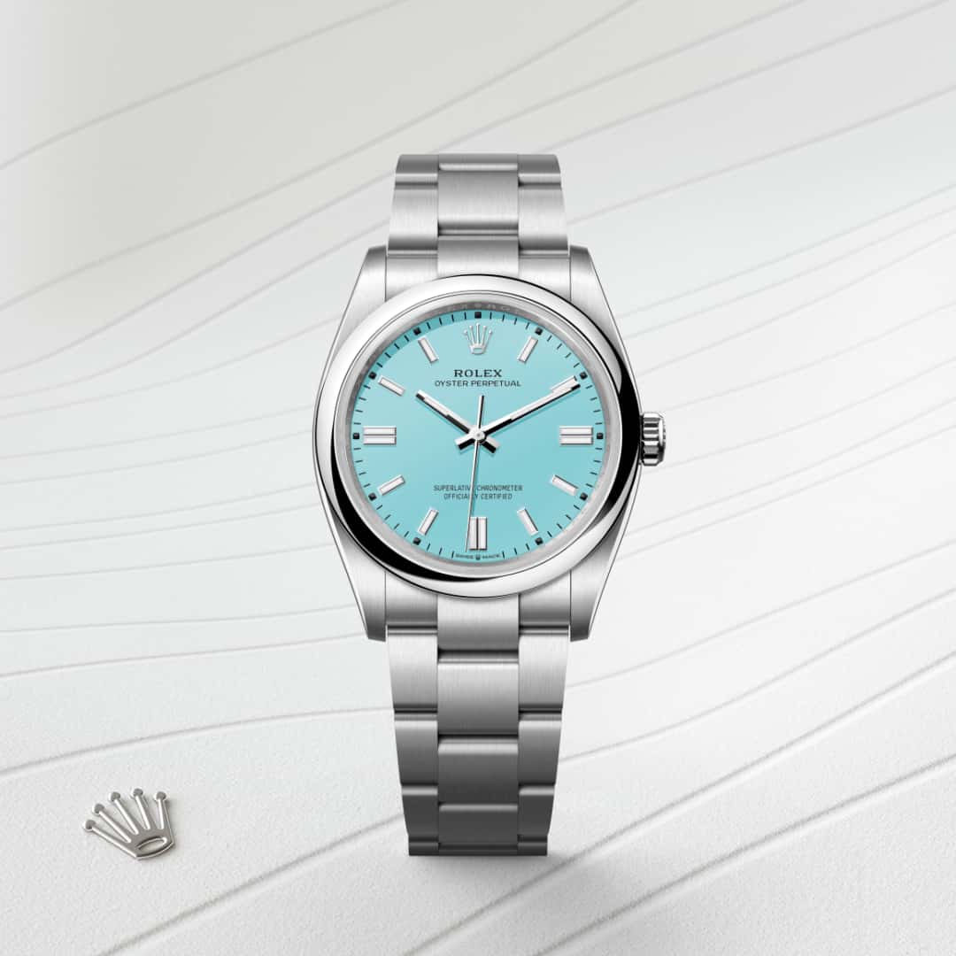 Rolex Oyster Perpetual in Oystersteel, M126000-0006 - Little Switzerland