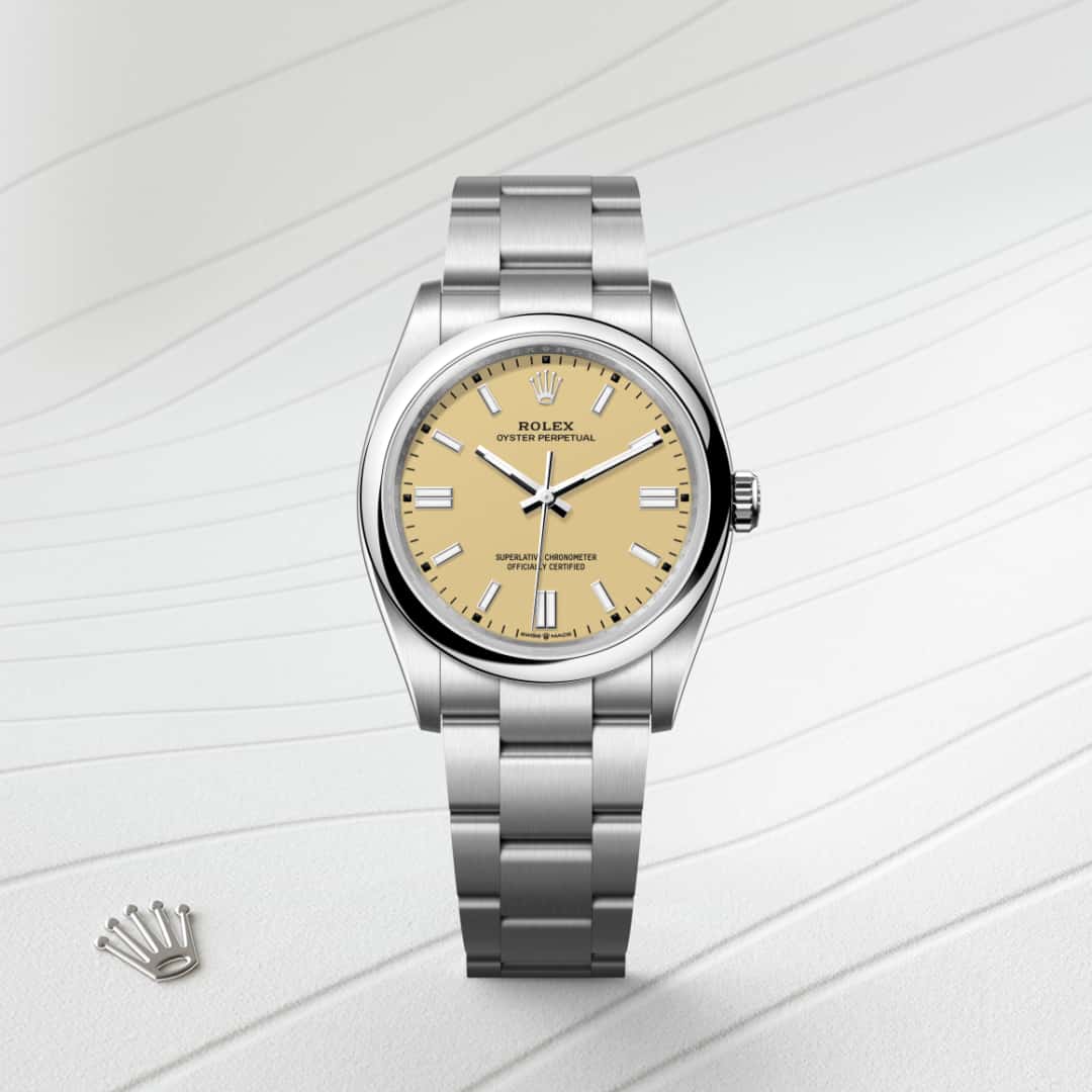 Rolex Oyster Perpetual in Oystersteel, M126000-0012 - Richter & Phillips
