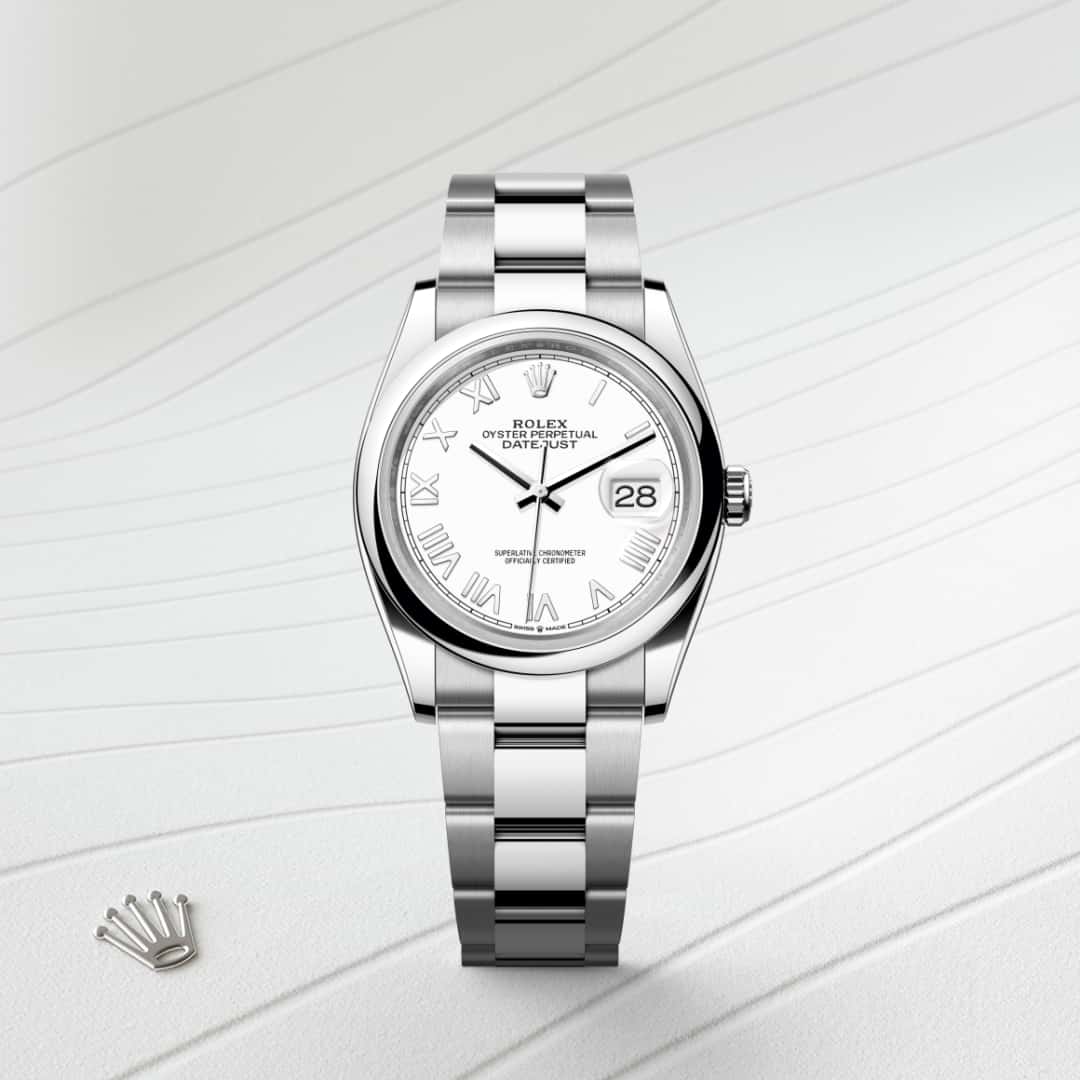 Rolex Datejust in Oystersteel, M126200-0028 - Clarkson Jewelers