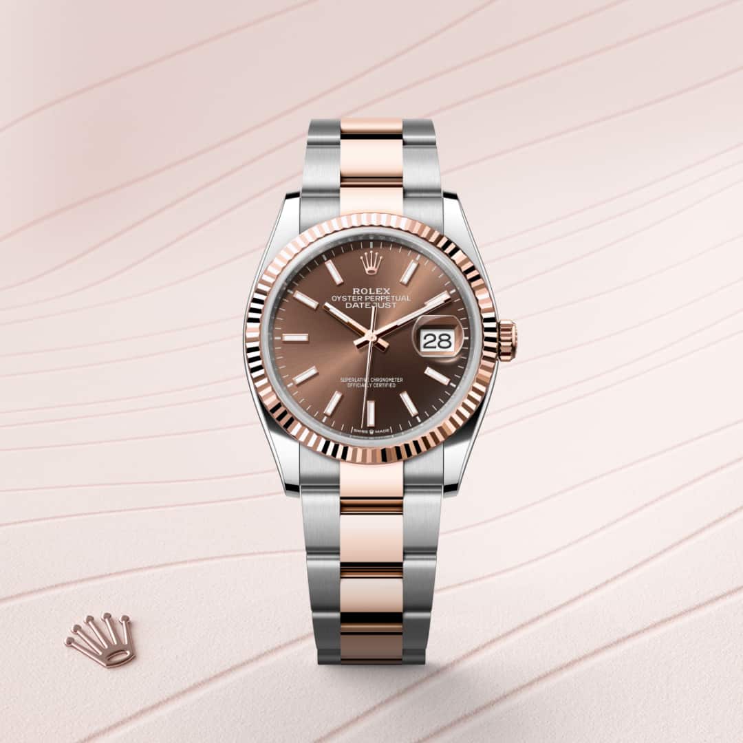 Rolex Datejust in Everose Rolesor - combination of Oystersteel and Everose gold, M126231-0044 - Walters & Hogsett
