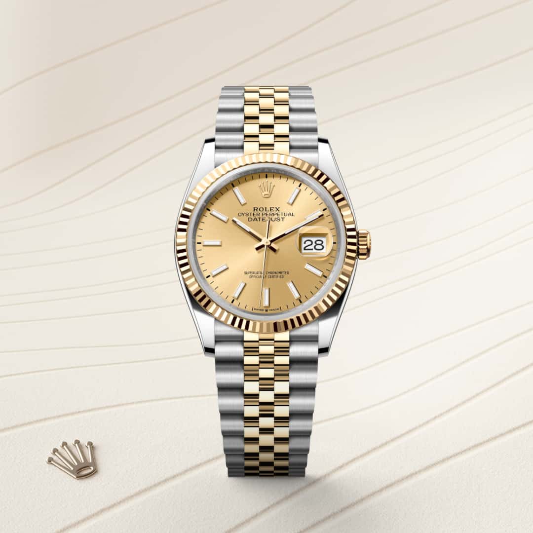 Rolex Datejust in Yellow Rolesor - combination of Oystersteel and yellow gold, M126233-0015 - Walters & Hogsett