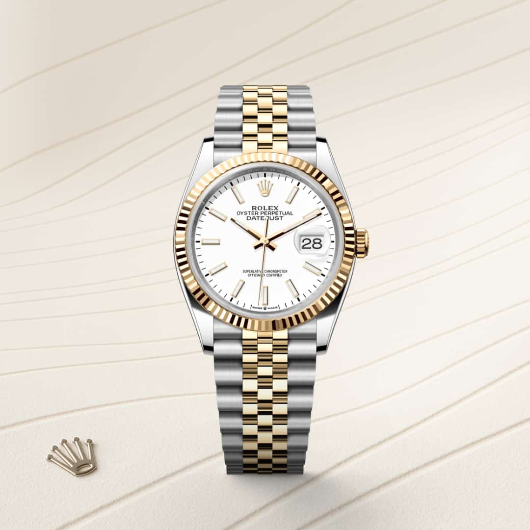 Rolex Datejust in Yellow Rolesor - combination of Oystersteel and yellow gold, M126233-0019 - Richter & Phillips