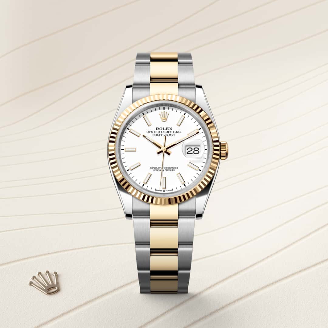 Rolex Datejust in Yellow Rolesor - combination of Oystersteel and yellow gold, M126233-0020 - Schiffman's Jewelers