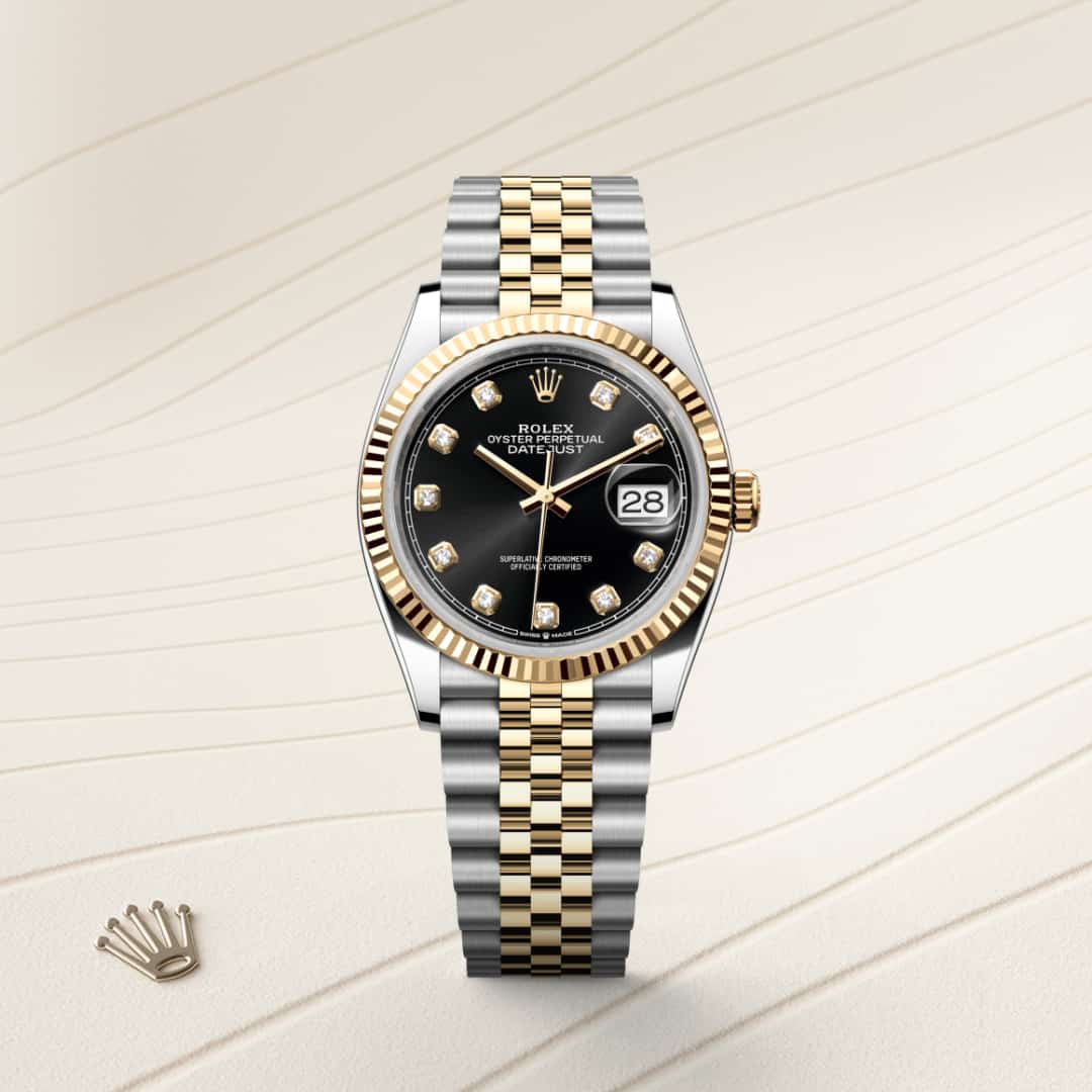 Rolex Datejust in Yellow Rolesor - combination of Oystersteel and yellow gold, M126233-0021 - Little Switzerland