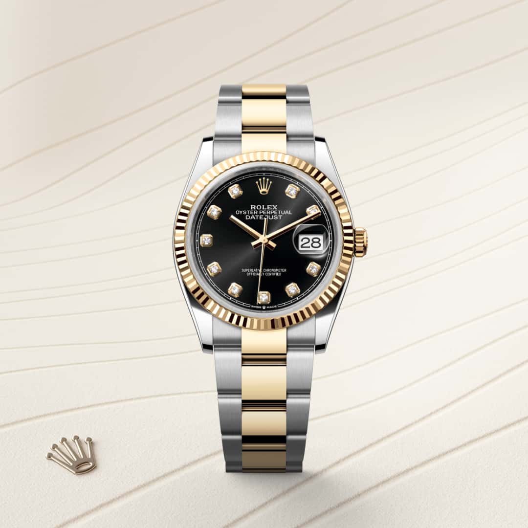 Rolex Datejust in Yellow Rolesor - combination of Oystersteel and yellow gold, M126233-0022 - Richter & Phillips