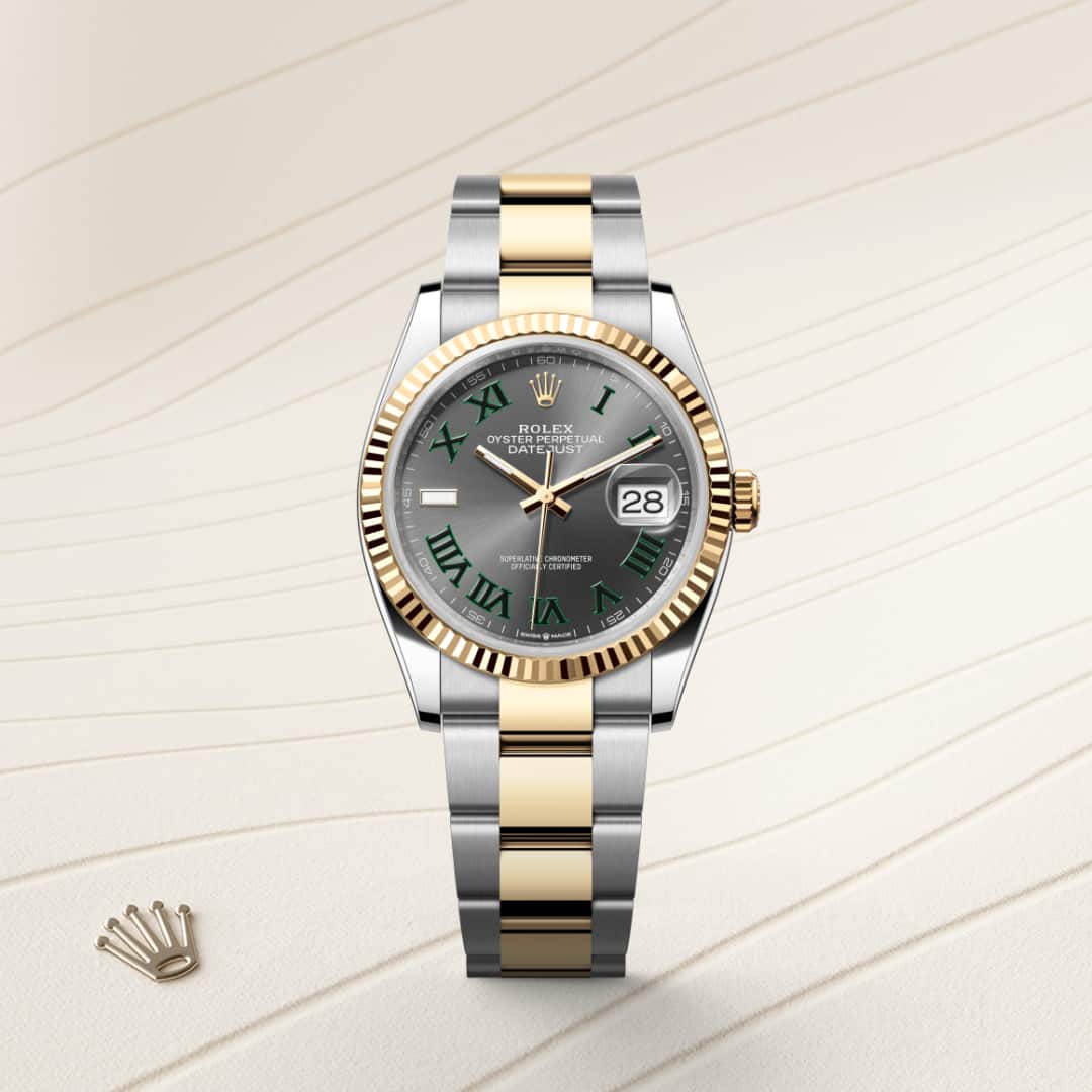 Rolex Datejust in Yellow Rolesor - combination of Oystersteel and yellow gold, M126233-0036 - Little Switzerland