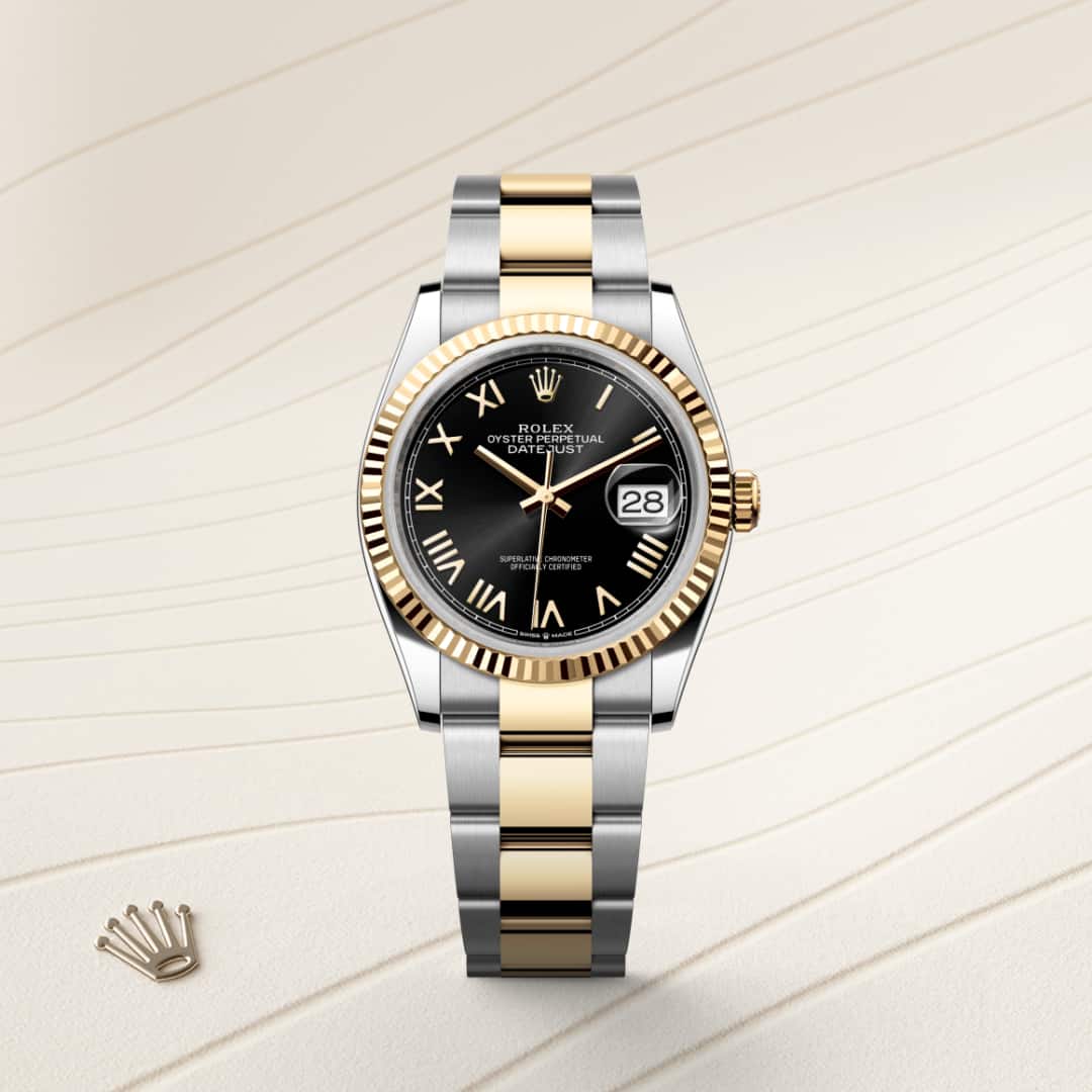 Rolex Datejust in Yellow Rolesor - combination of Oystersteel and yellow gold, M126233-0056 - Orrs Jewelers