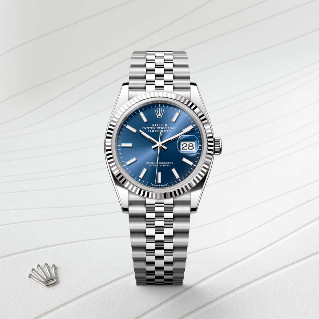 Rolex Datejust in White Rolesor - combination of Oystersteel and white gold, M126234-0017 - Richter & Phillips