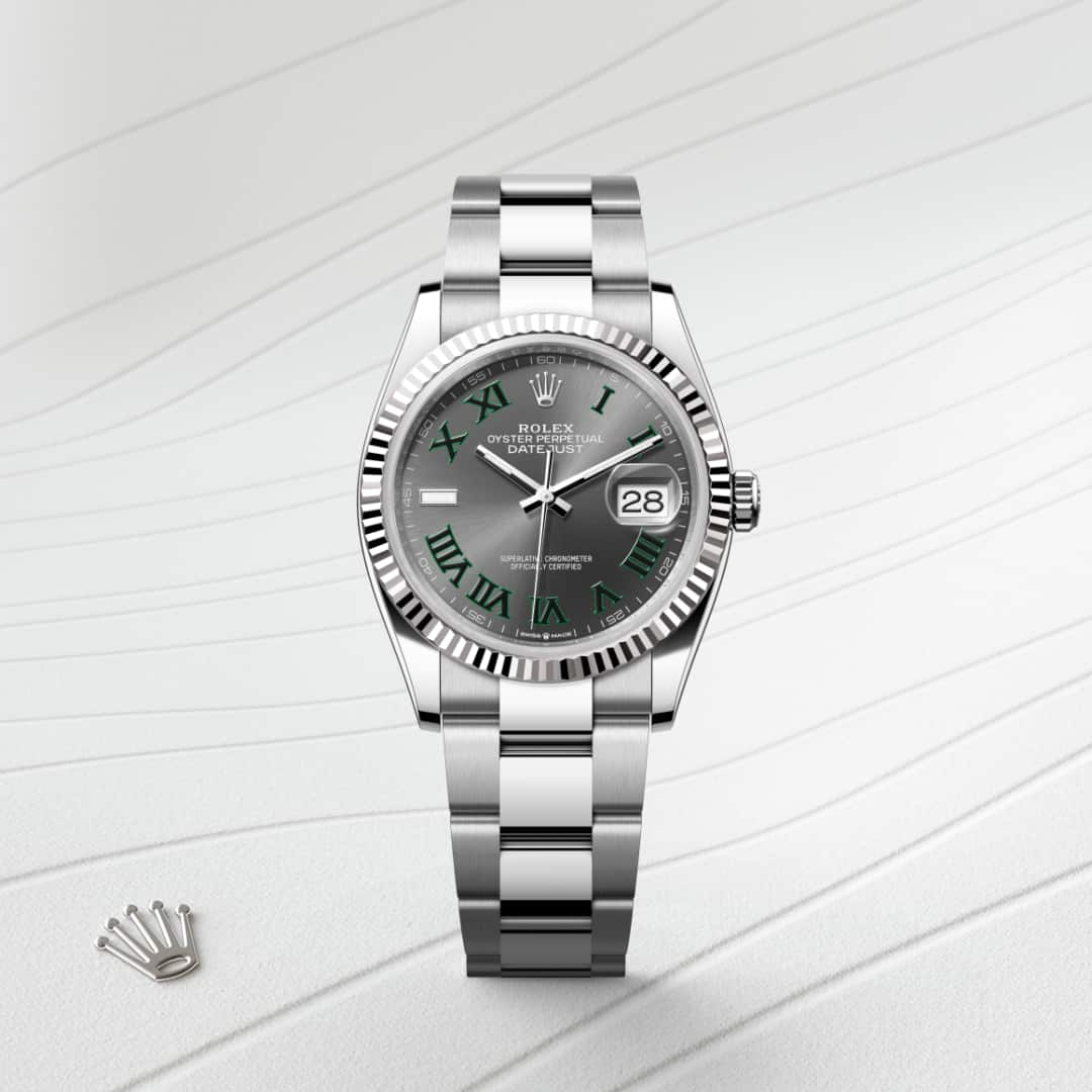 Rolex Datejust in White Rolesor - combination of Oystersteel and white gold, M126234-0046 - Richter & Phillips