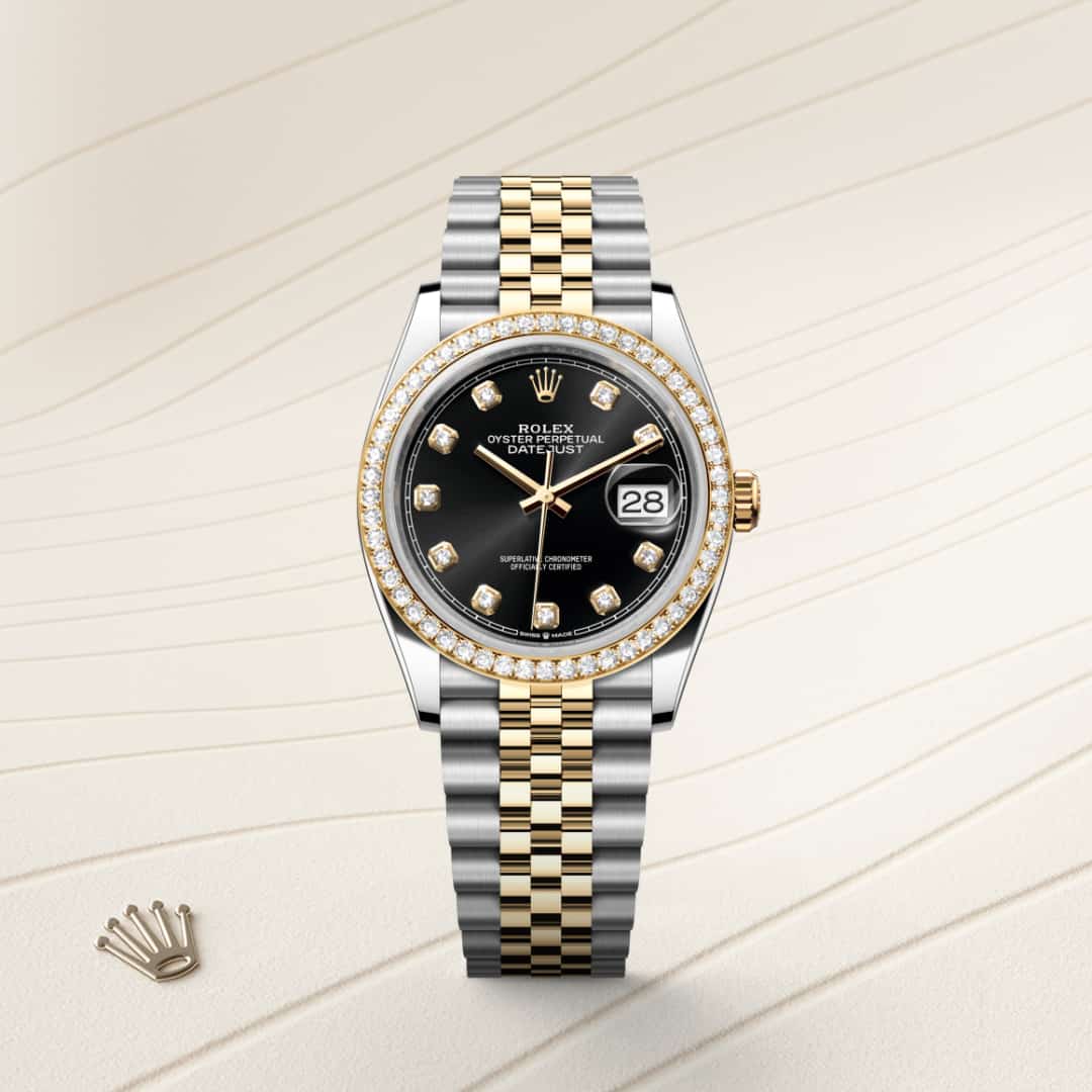 Rolex Datejust in Yellow Rolesor - combination of Oystersteel and yellow gold, M126283RBR-0007 - Meierotto Jewelers