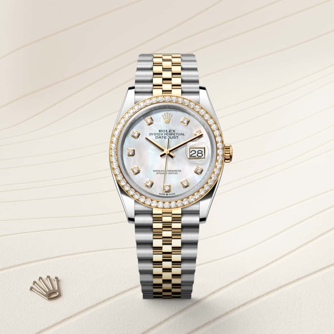 Rolex Datejust in Yellow Rolesor - combination of Oystersteel and yellow gold, M126283RBR-0009 - Meierotto Jewelers