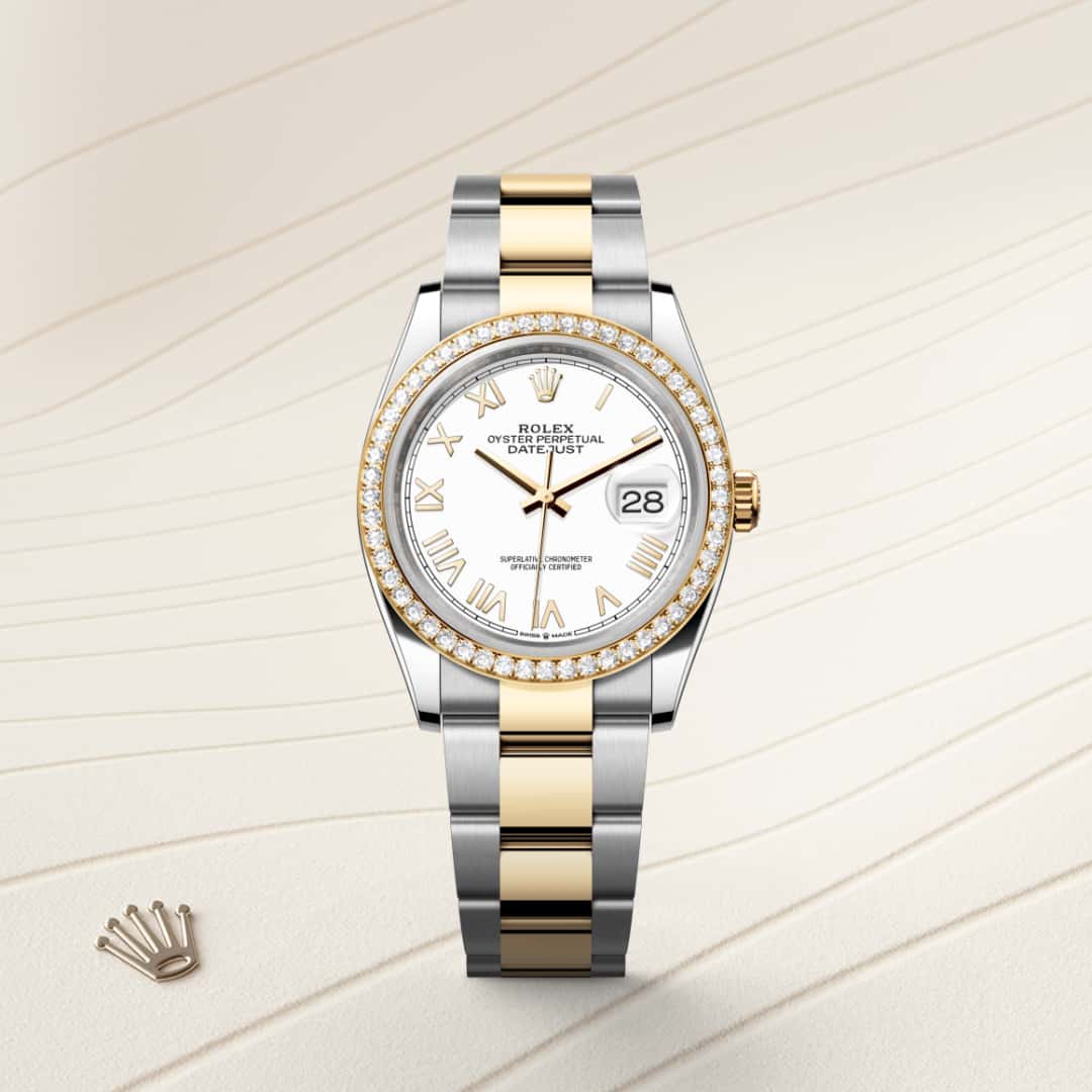 Rolex Datejust in Yellow Rolesor - combination of Oystersteel and yellow gold, M126283RBR-0034 - Blakemans Jewelry