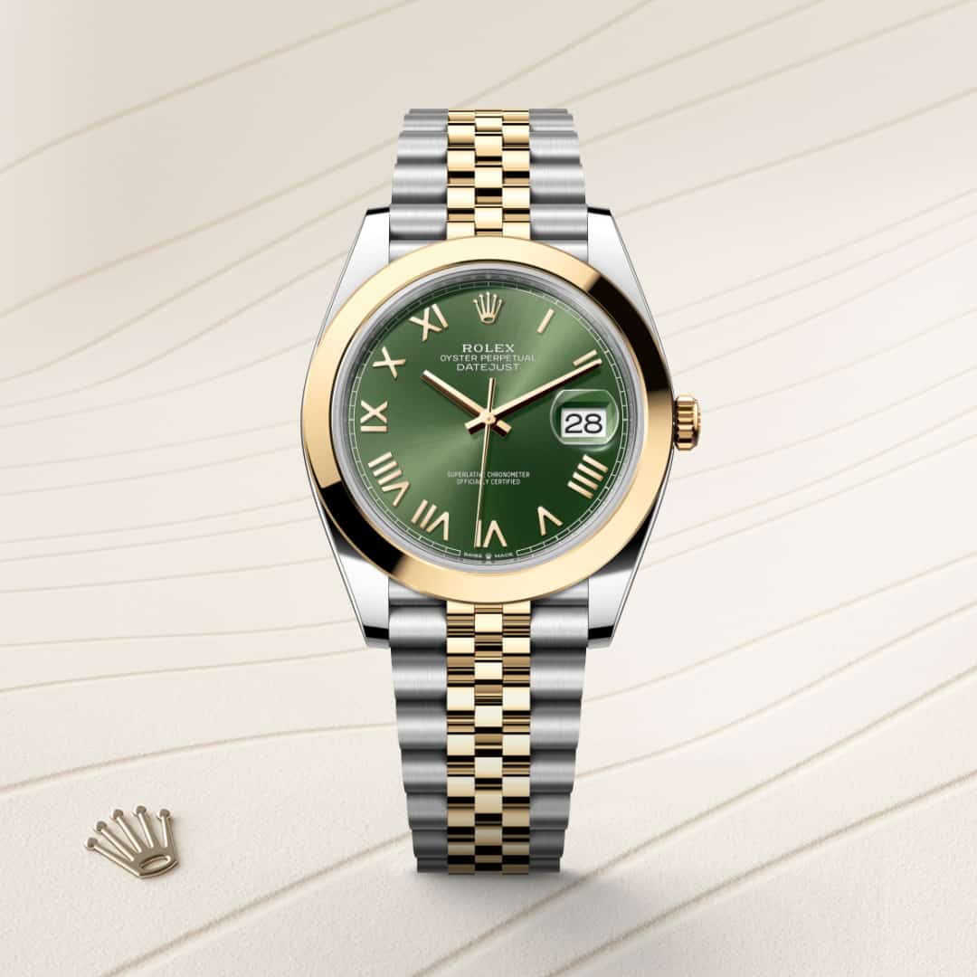 Rolex Datejust in Yellow Rolesor - combination of Oystersteel and yellow gold, M126303-0024 - Lenox Jewelers