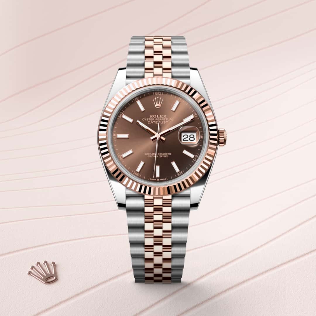 Rolex Datejust in Everose Rolesor - combination of Oystersteel and Everose gold, M126331-0002 - Little Switzerland