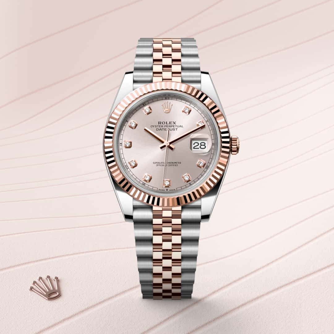 Rolex Datejust in Everose Rolesor - combination of Oystersteel and Everose gold, M126331-0008 - Richter & Phillips