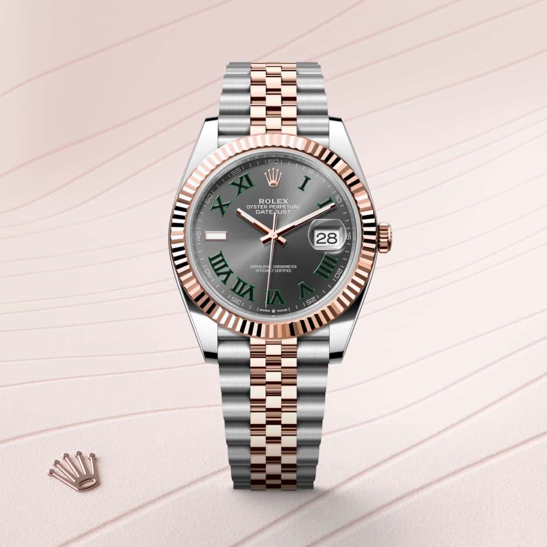 Rolex Datejust in Everose Rolesor - combination of Oystersteel and Everose gold, M126331-0016 - Little Switzerland