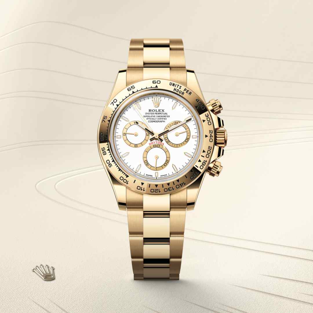 Rolex Cosmograph Daytona in 18 kt yellow gold, M126508-0001 - Little Switzerland
