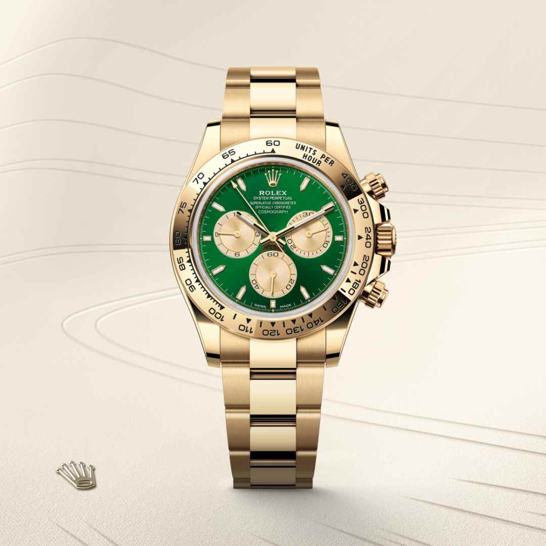 Rolex Cosmograph Daytona in 18 kt yellow gold, M126508-0008 - Meierotto Jewelers