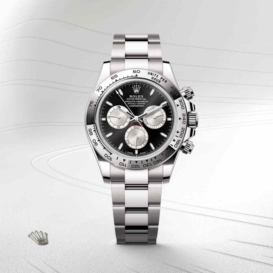 Rolex Cosmograph Daytona in 18 kt white gold, M126509-0001 - Blakemans Jewelry