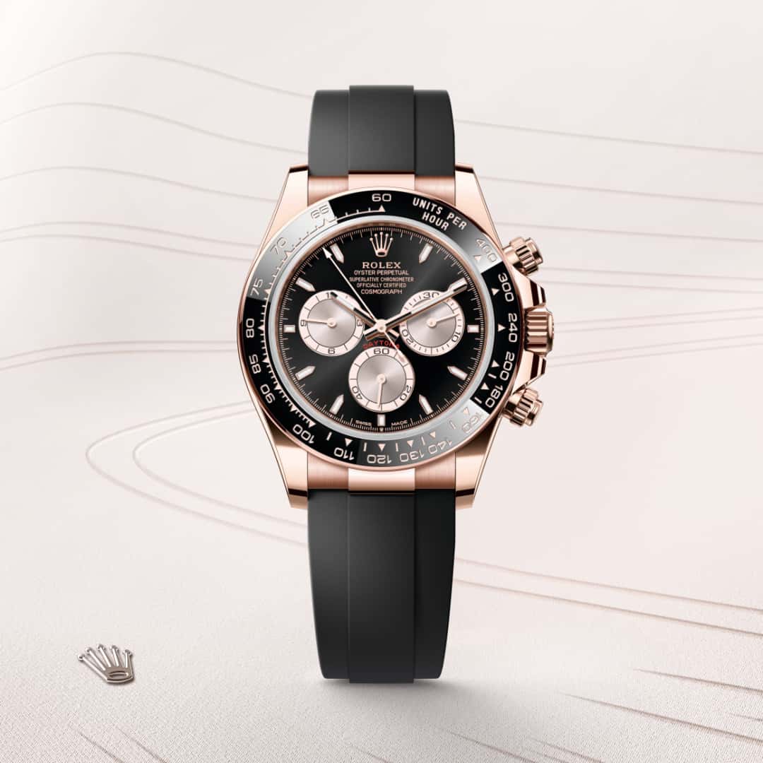 Rolex Cosmograph Daytona in 18 kt Everose gold, M126515LN-0002 - Blakemans Jewelry
