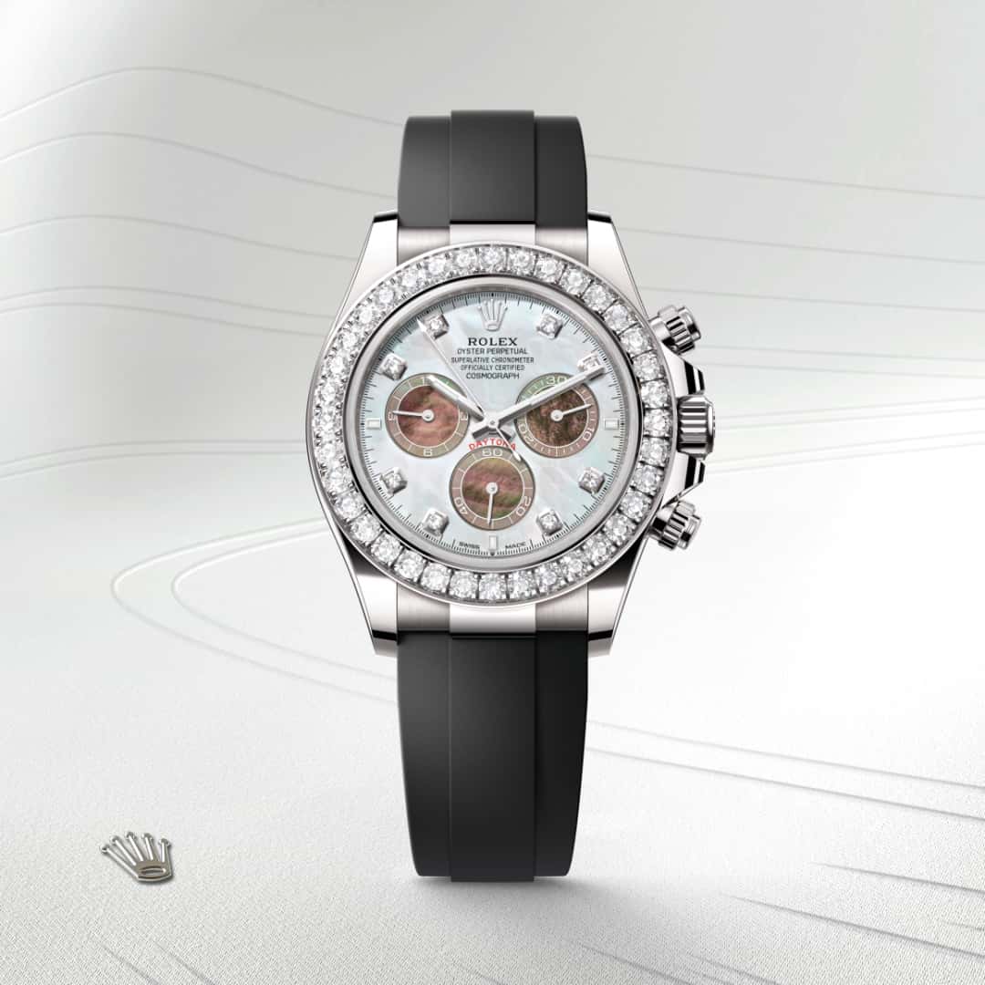 Rolex Cosmograph Daytona in 18 kt white gold, M126589RBR-0001 - Meierotto Jewelers