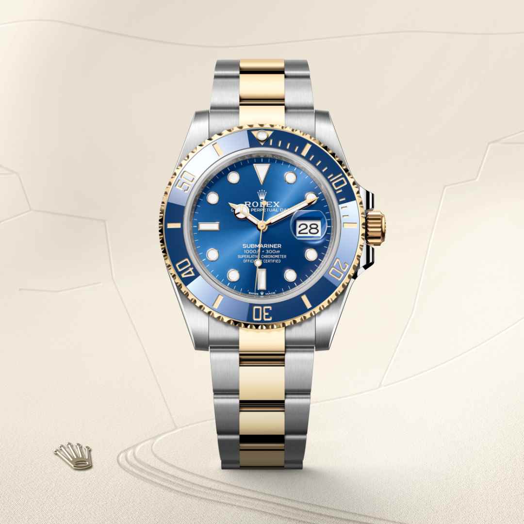 Rolex Submariner in Yellow Rolesor - combination of Oystersteel and yellow gold, M126613LB-0002 - Jewelers Trade Shop