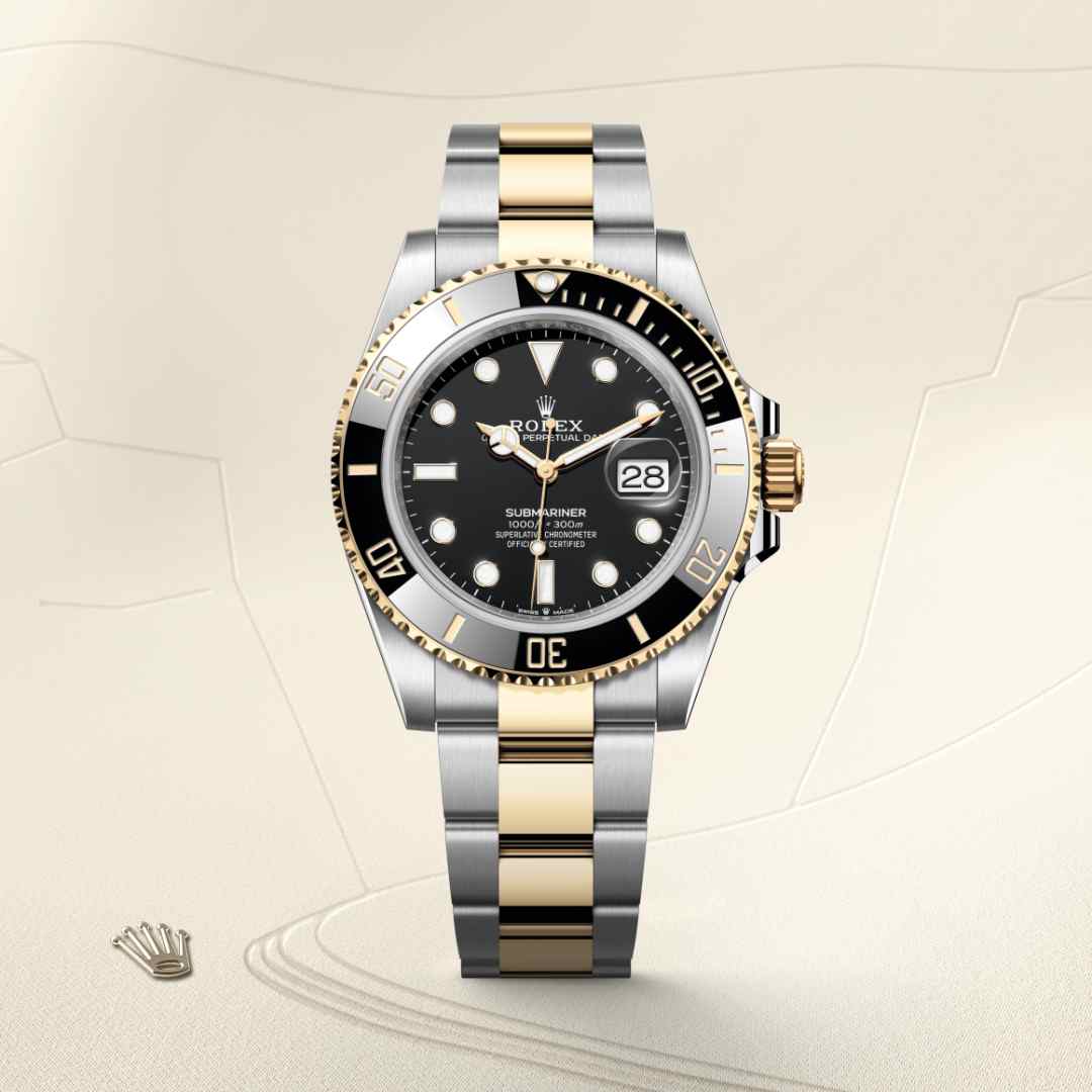 Rolex Submariner in Yellow Rolesor - combination of Oystersteel and yellow gold, M126613LN-0002 - Blakemans Jewelry
