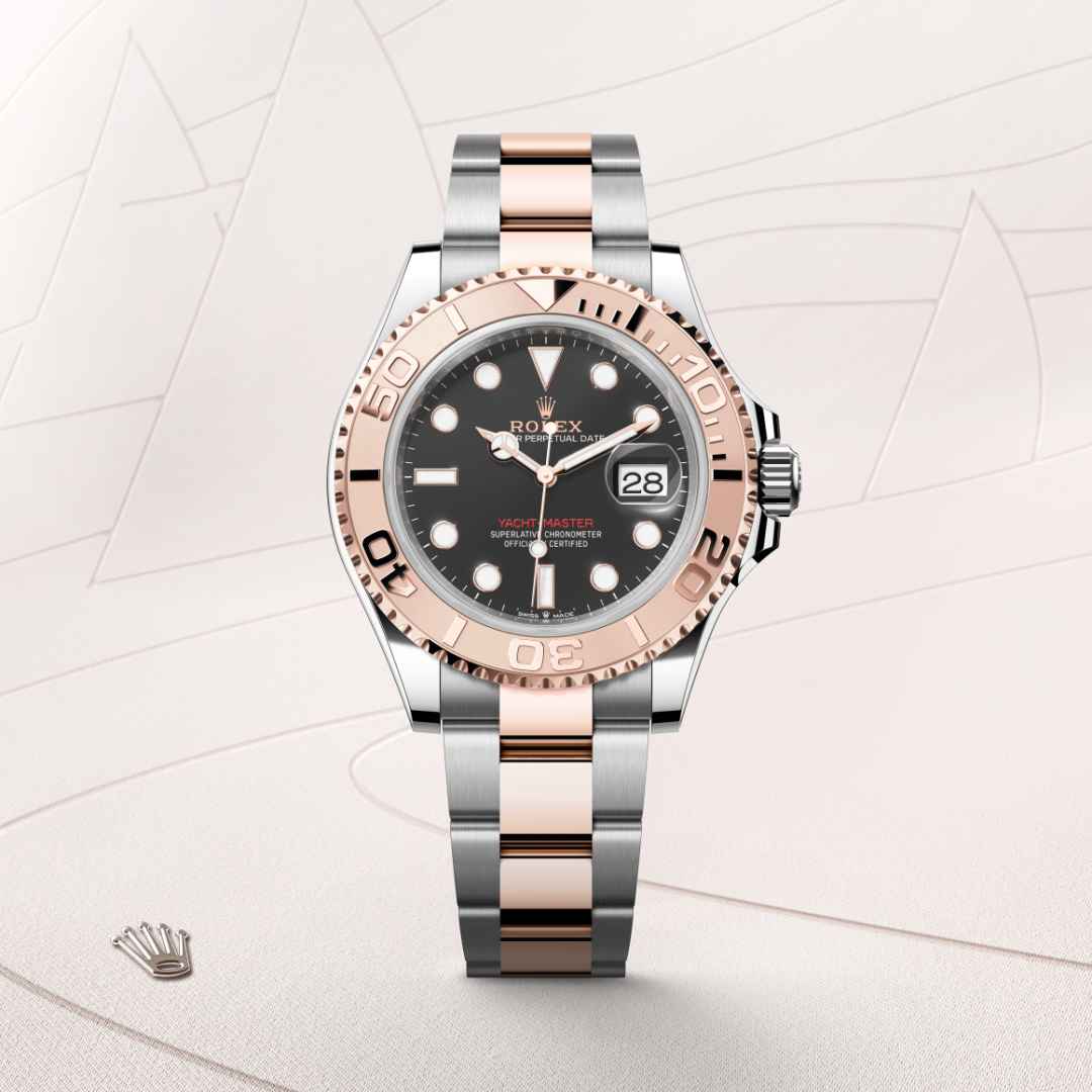 Rolex Yacht-Master in Everose Rolesor - combination of Oystersteel and Everose gold, M126621-0002 - Walters & Hogsett