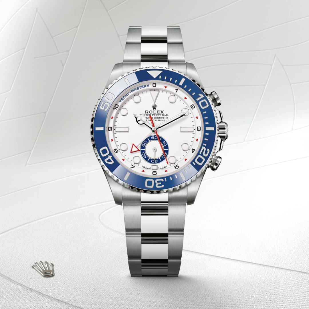 Rolex Yacht-Master II in Oystersteel, M126680-0001 - Meierotto Jewelers