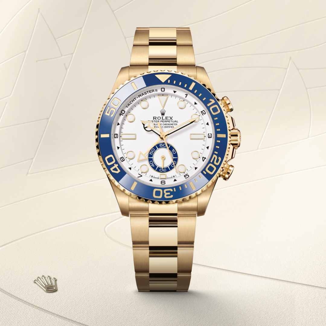 Rolex Yacht-Master II in 18 kt yellow gold, M126688-0001 - Meierotto Jewelers