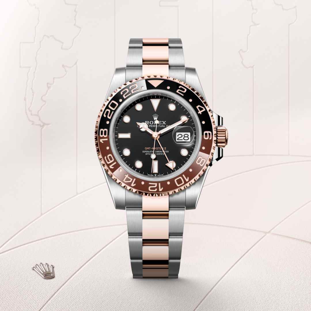 Rolex GMT-Master II in Everose Rolesor - combination of Oystersteel and Everose gold, M126711CHNR-0002 - Jewelers Trade Shop