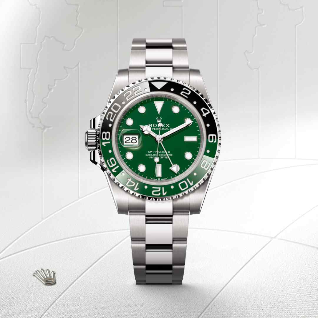 Rolex GMT-Master II in 18 kt white gold, M126729VTNR-0001 - Little Switzerland