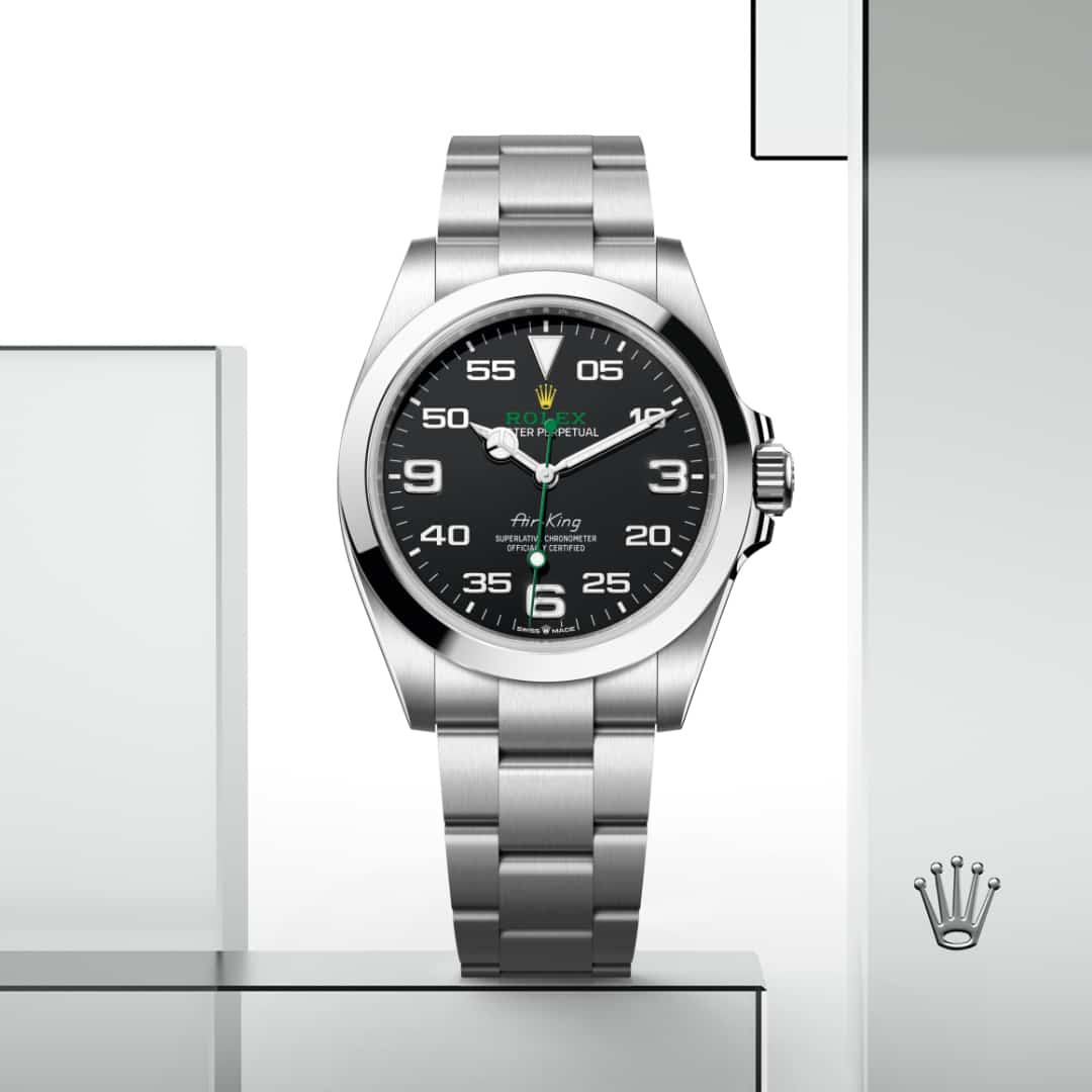 Rolex Air-King in Oystersteel, M126900-0001 - Clarkson Jewelers