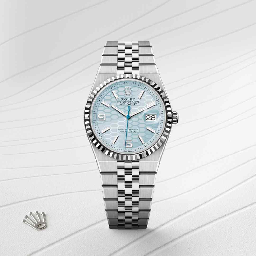 Rolex Land-Dweller in Platinum, M127236-0001 - Walters & Hogsett