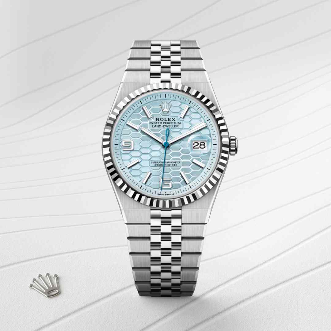 Rolex Land-Dweller in Platinum, M127336-0001 - Blakemans Jewelry