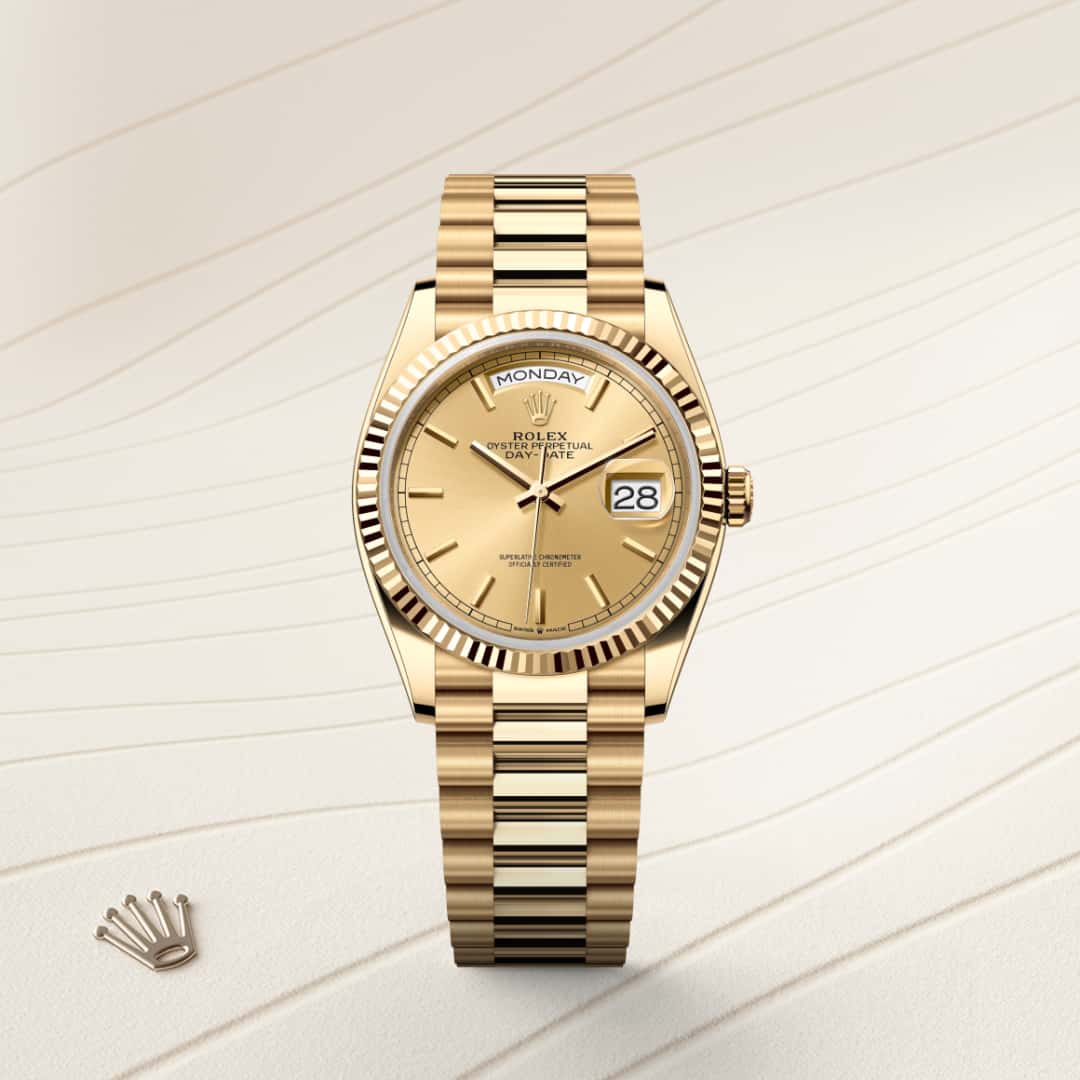 Rolex Day-Date in 18 kt yellow gold, M128238-0045 - Meierotto Jewelers