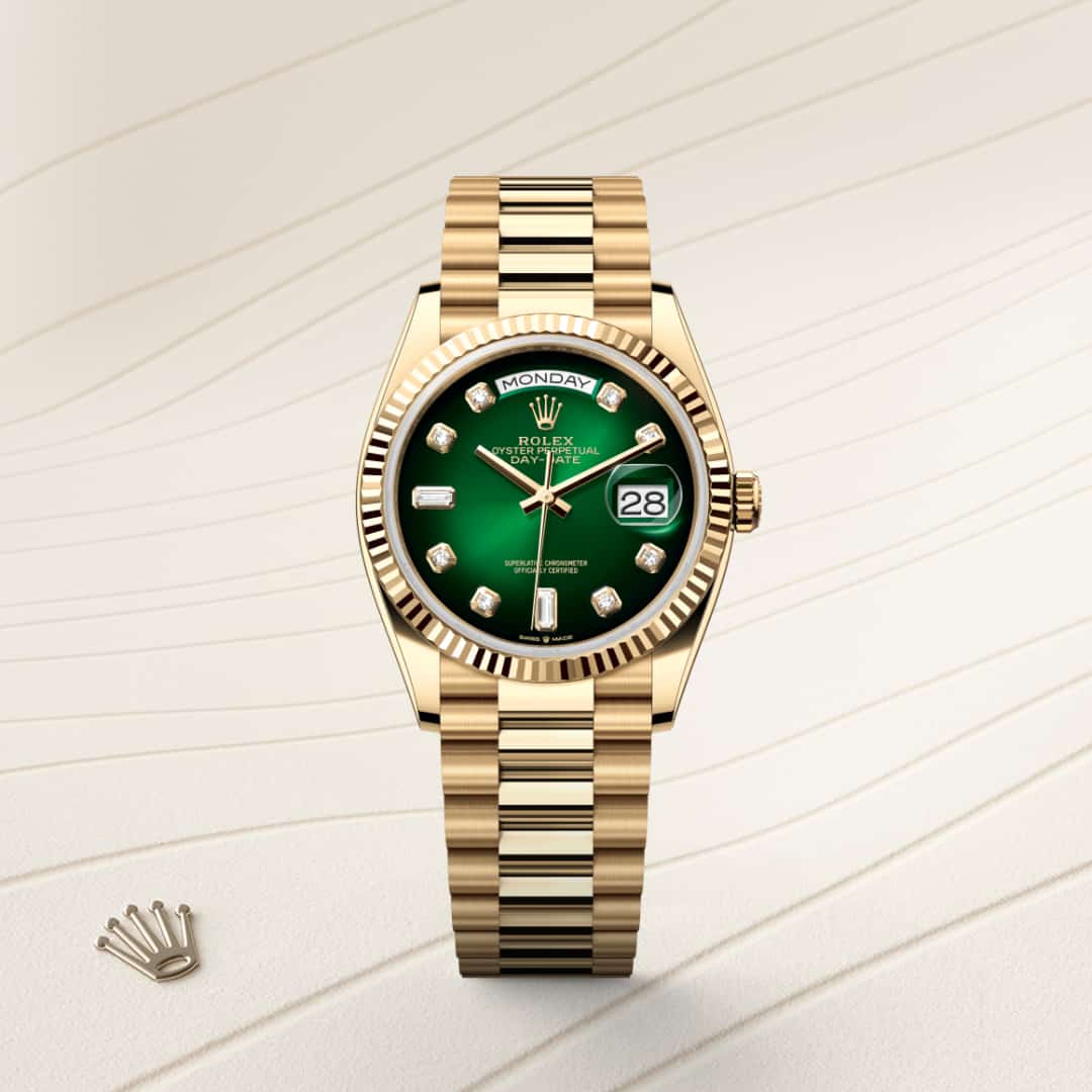 Rolex Day-Date in 18 kt yellow gold, M128238-0069 - Lenox Jewelers