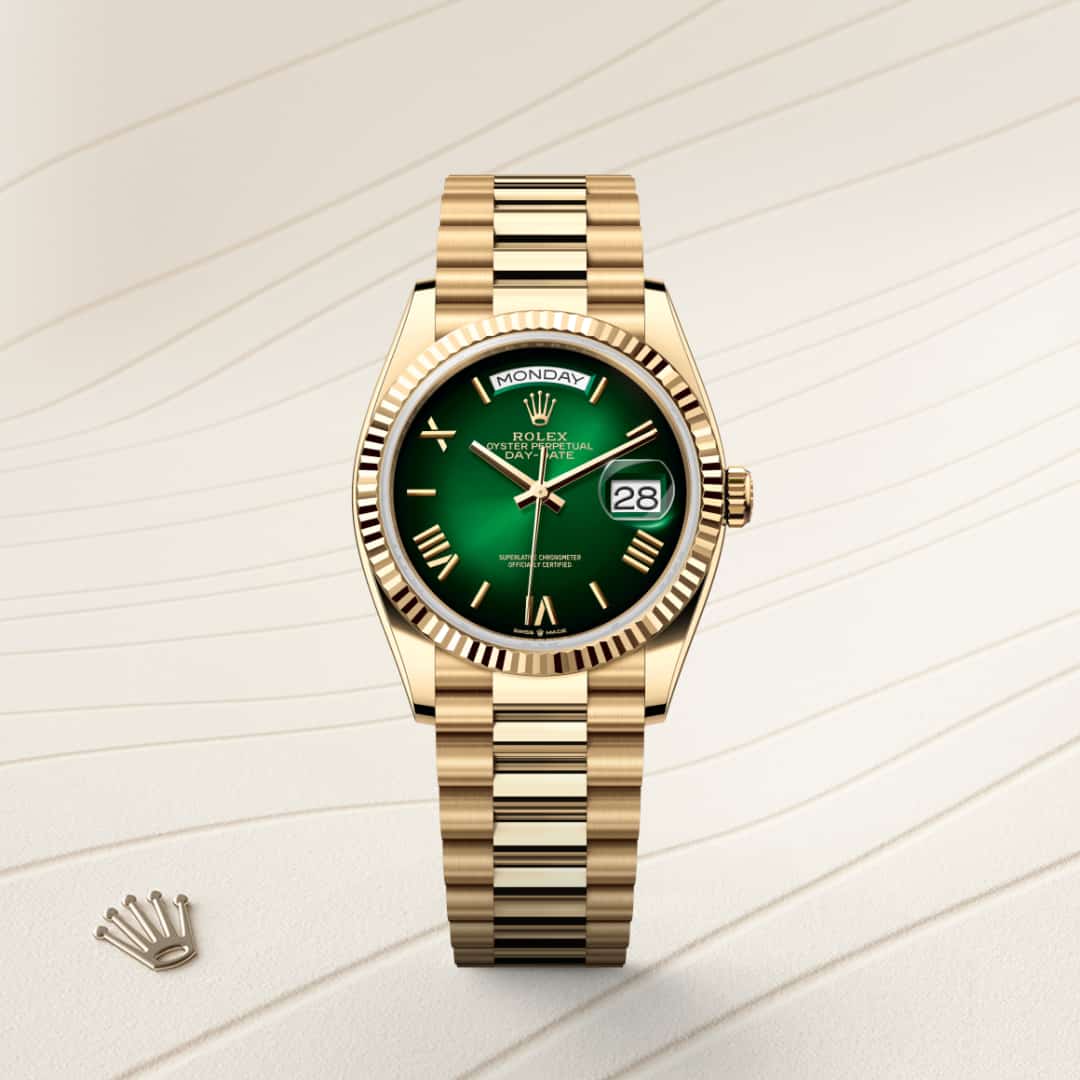 Rolex Day-Date in 18 kt yellow gold, M128238-0118 - Little Switzerland