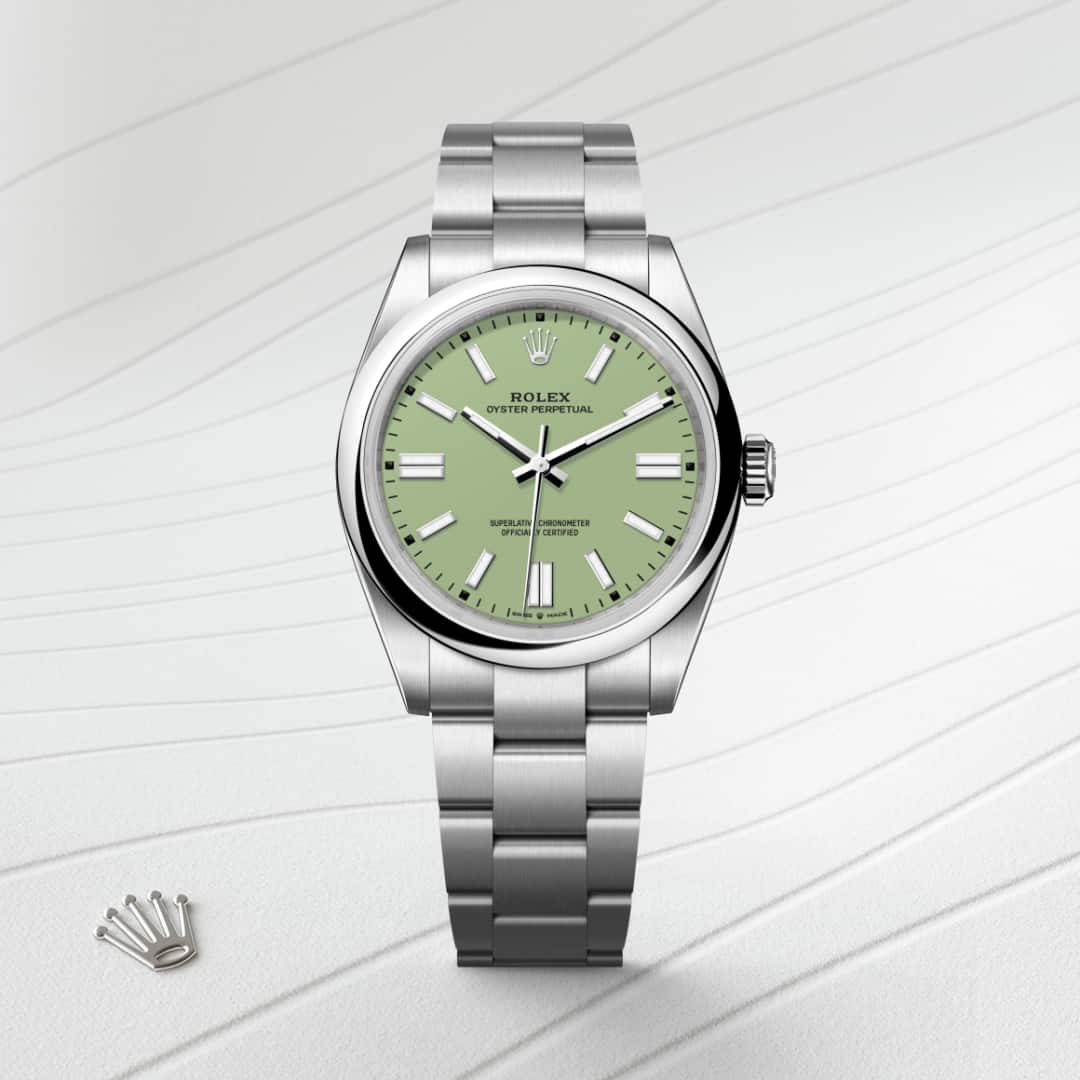 Rolex Oyster Perpetual in Oystersteel, M134300-0006 - Blakemans Jewelry