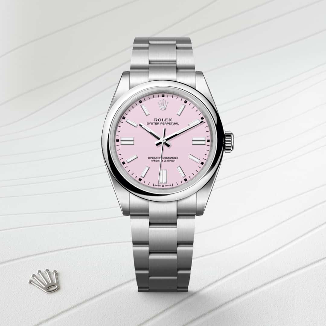 Rolex Oyster Perpetual in Oystersteel, M134300-0013 - Walters & Hogsett