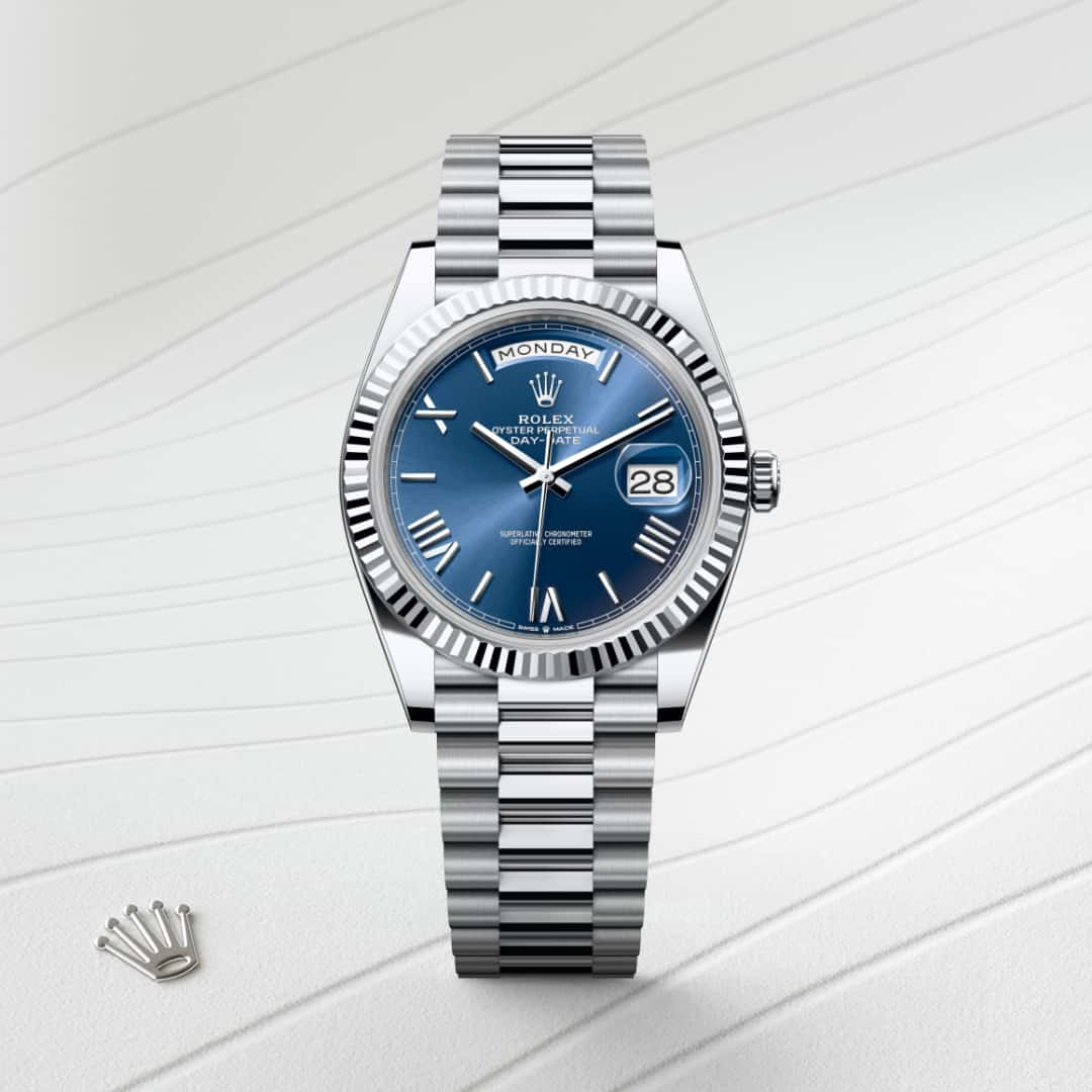 Rolex Day-Date in Platinum, M228236-0007 - Lenox Jewelers