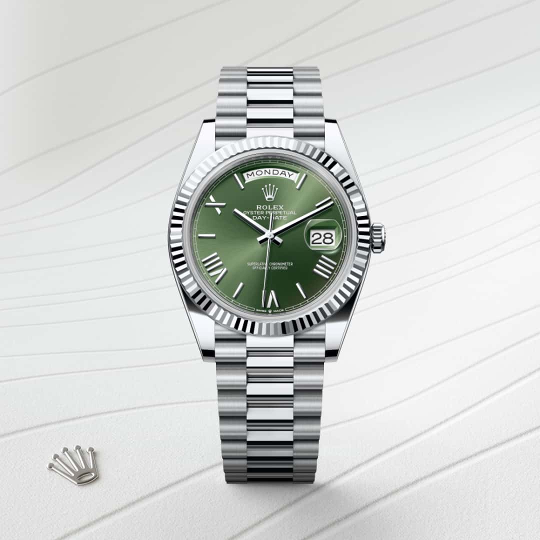 Rolex Day-Date in Platinum, M228236-0008 - Lenox Jewelers
