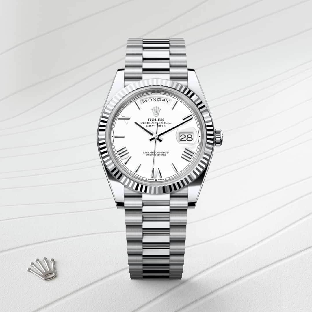 Rolex Day-Date in Platinum, M228236-0010 - Lenox Jewelers