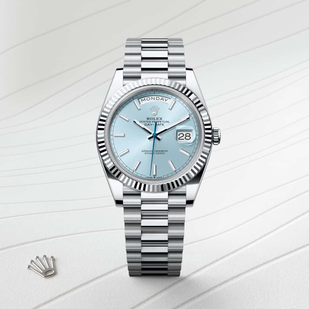 Rolex Day-Date in Platinum, M228236-0018 - Meierotto Jewelers