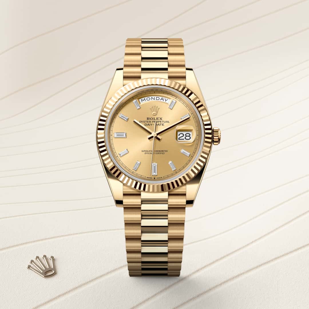Rolex Day-Date in 18 kt yellow gold, M228238-0005 - Little Switzerland