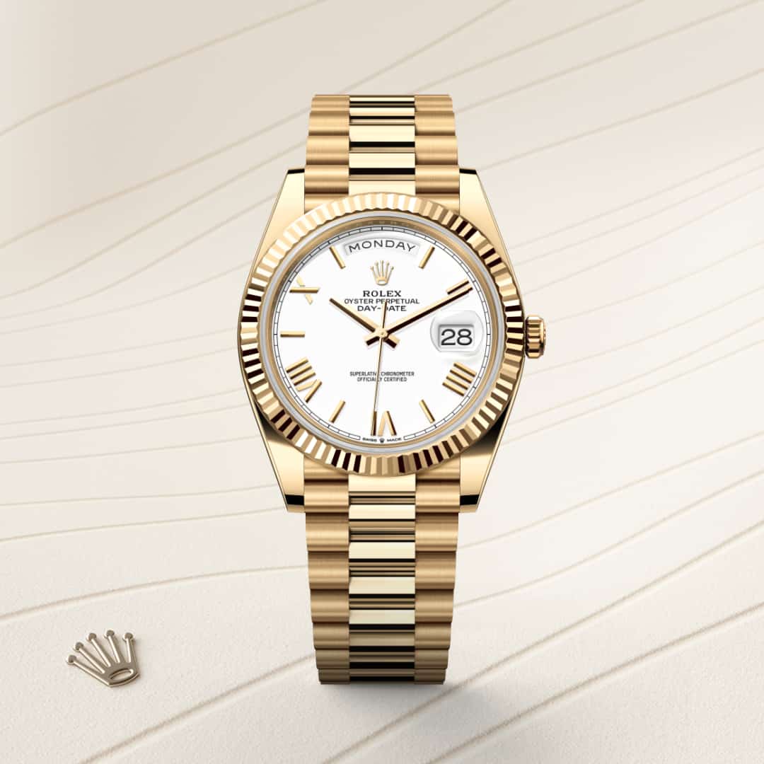 Rolex Day-Date in 18 kt yellow gold, M228238-0042 - Meierotto Jewelers