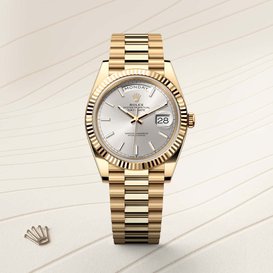Rolex Day-Date in 18 kt yellow gold, M228238-0066 - Clarkson Jewelers